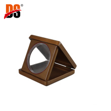 DS Wooden Folding Coin Box Customized Mental Collection Display Box Solid Walnut Decorative Coin Storage Box